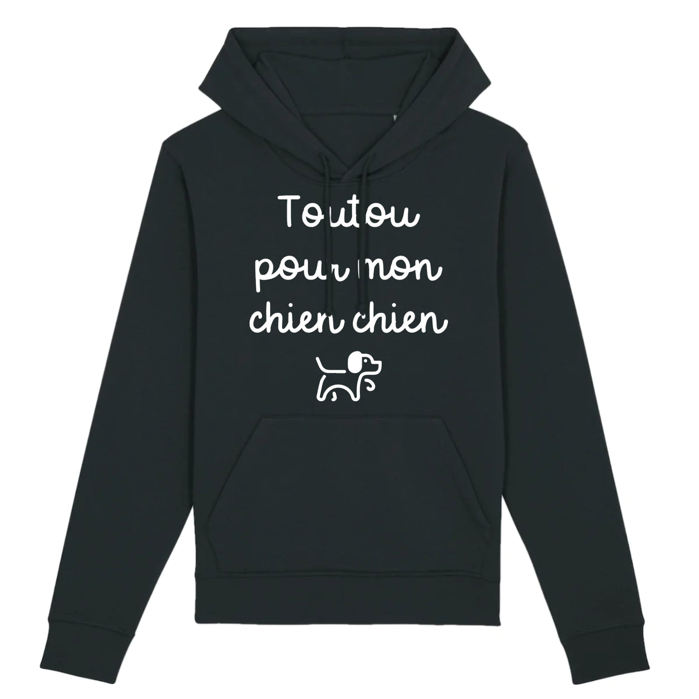 Sweat Capuche Adulte Toutou pour mon chien chien 