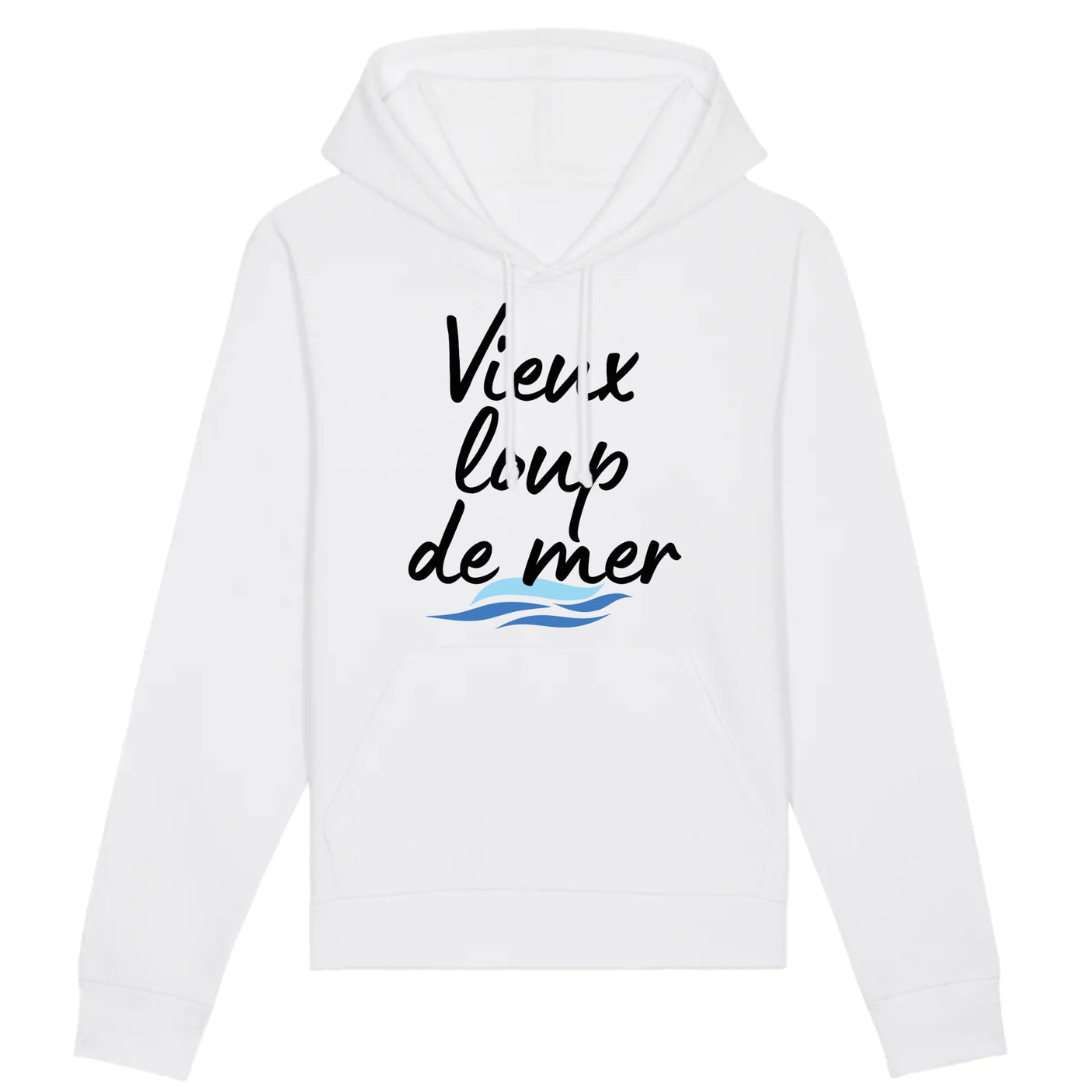 Sweat Capuche Adulte Vieux loup de mer 