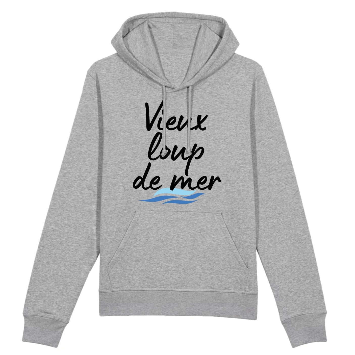 Sweat Capuche Adulte Vieux loup de mer 