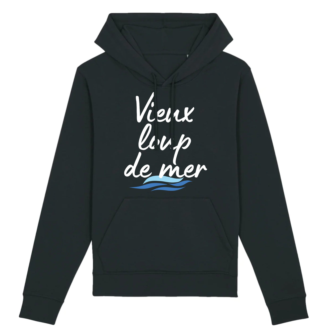 Sweat Capuche Adulte Vieux loup de mer 