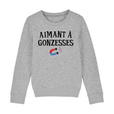 Sweat Enfant Aimant à gonzesses 