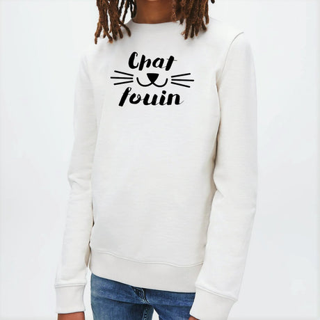 Sweat Enfant Chafouin Blanc