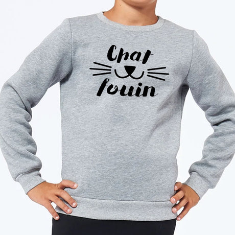 Sweat Enfant Chafouin Gris