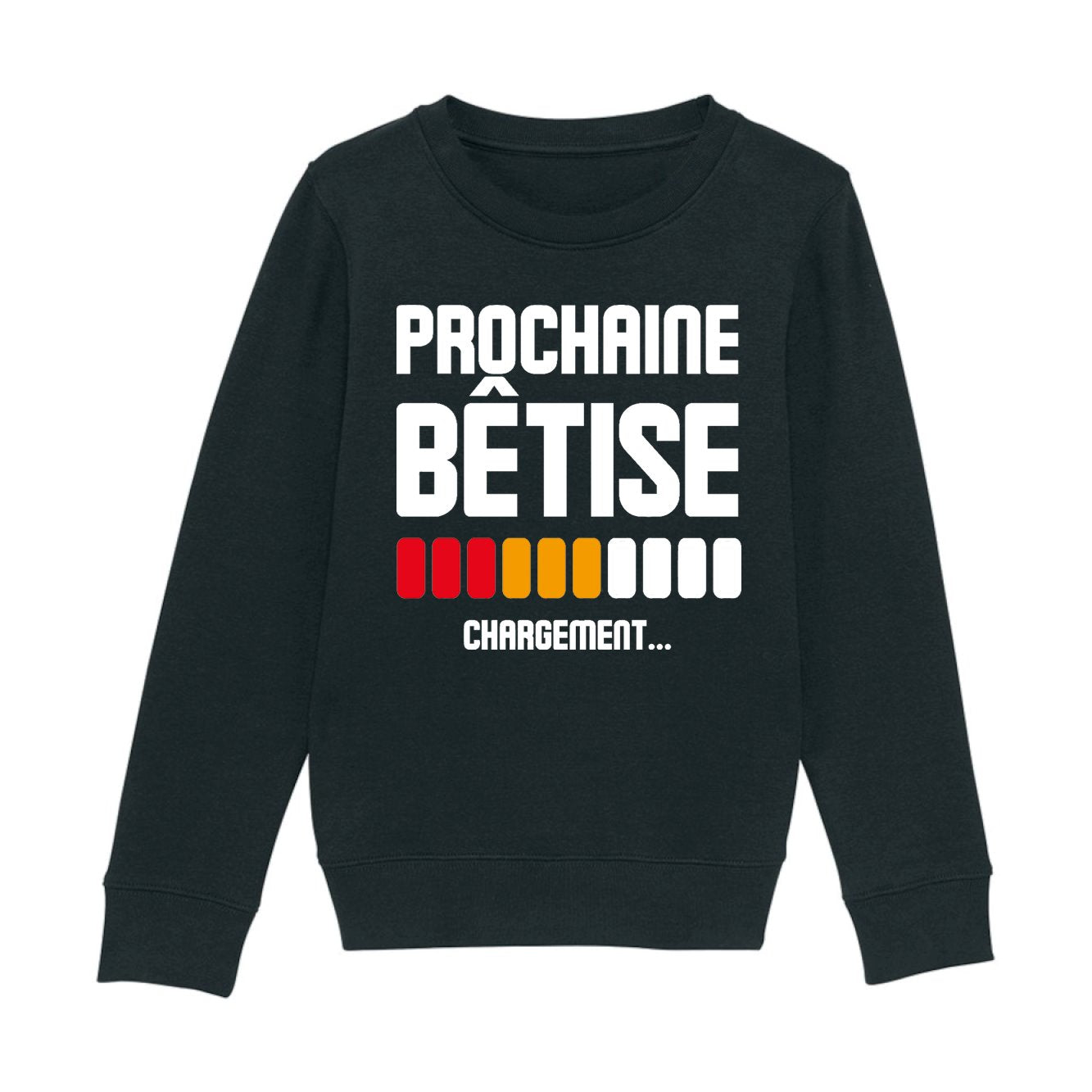 Sweat Enfant Chargement prochaine bêtise 