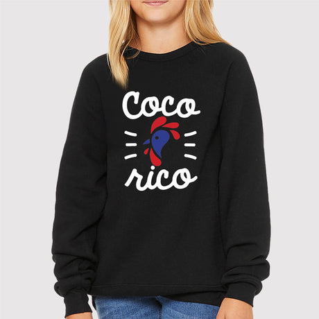 Sweat Enfant Cocorico Noir