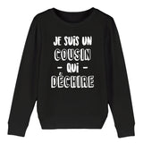 Sweat Enfant Cousin qui déchire 