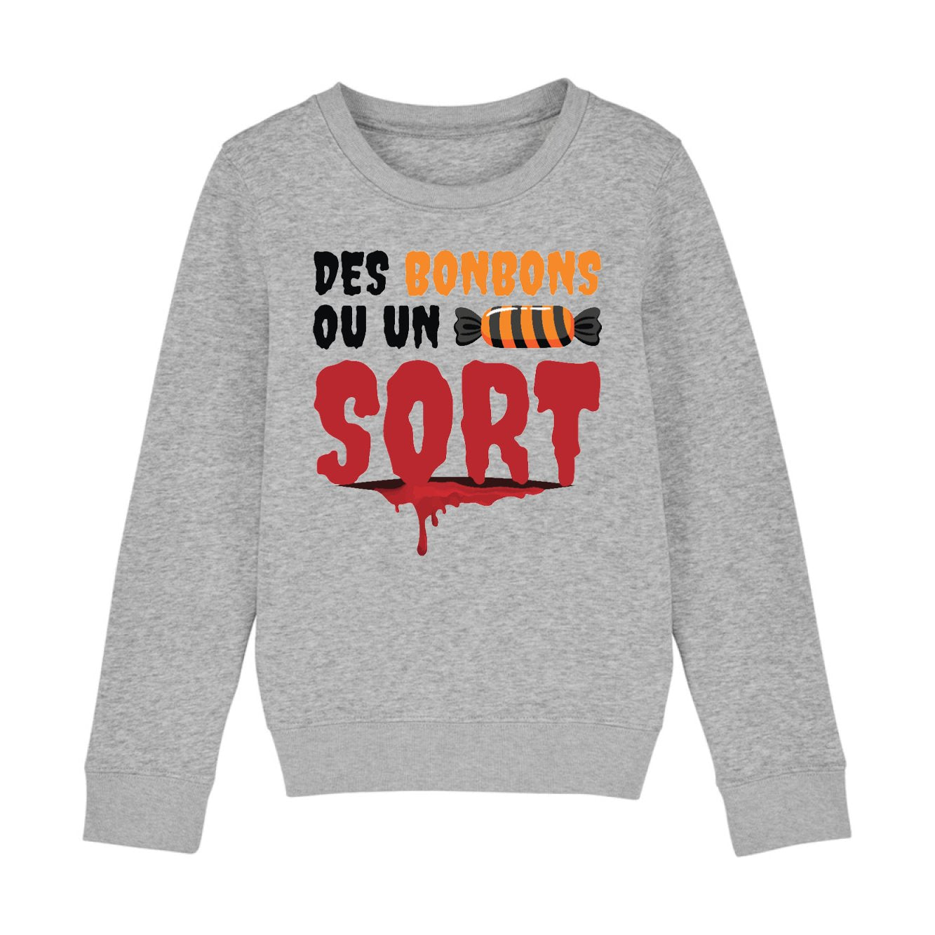 Sweat Enfant Des bonbons ou un sort 