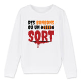 Sweat Enfant Des bonbons ou un sort 