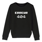 Sweat Enfant Erreur 404 