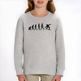 Sweat Enfant Évolution snow Gris