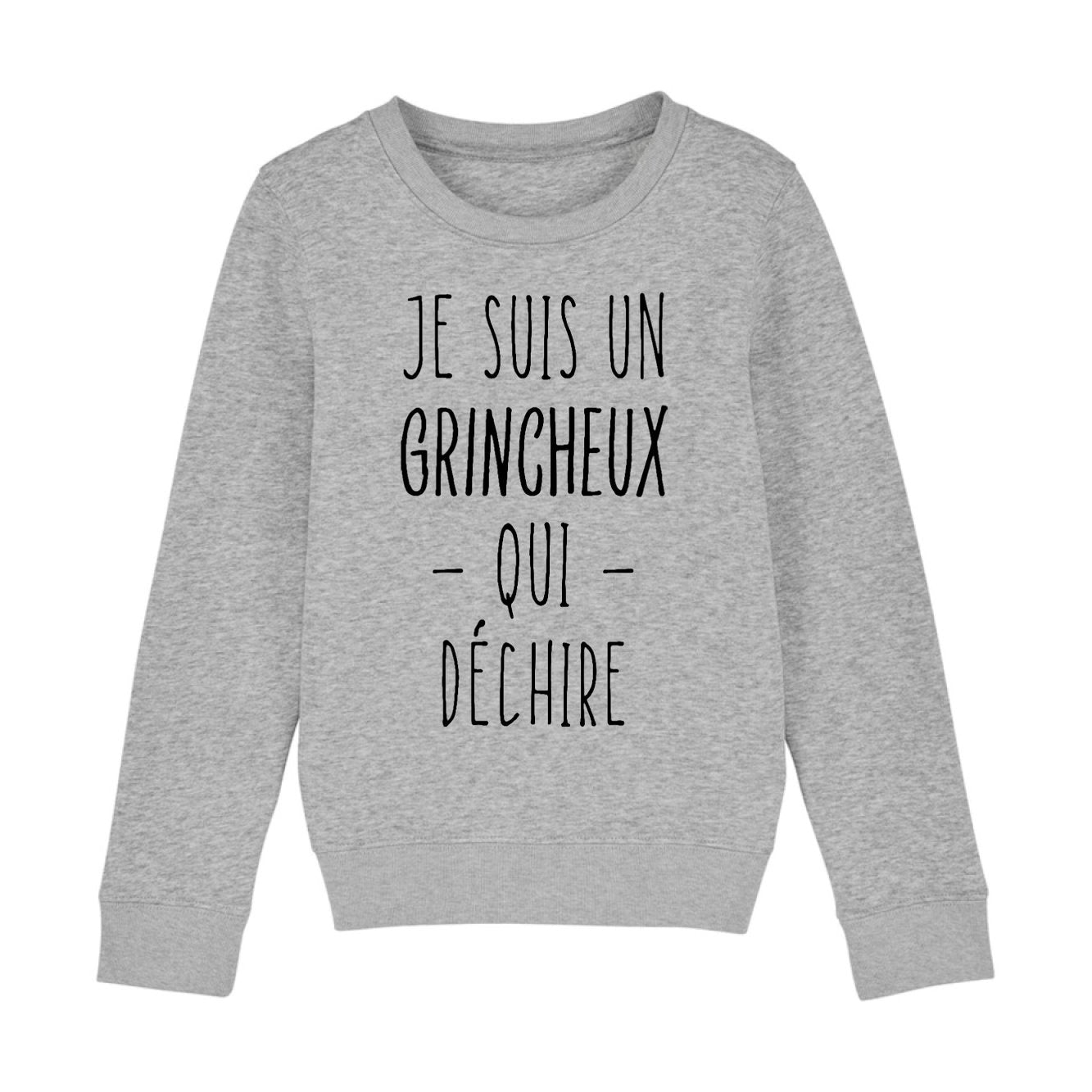 Sweat Enfant Grincheux qui déchire 