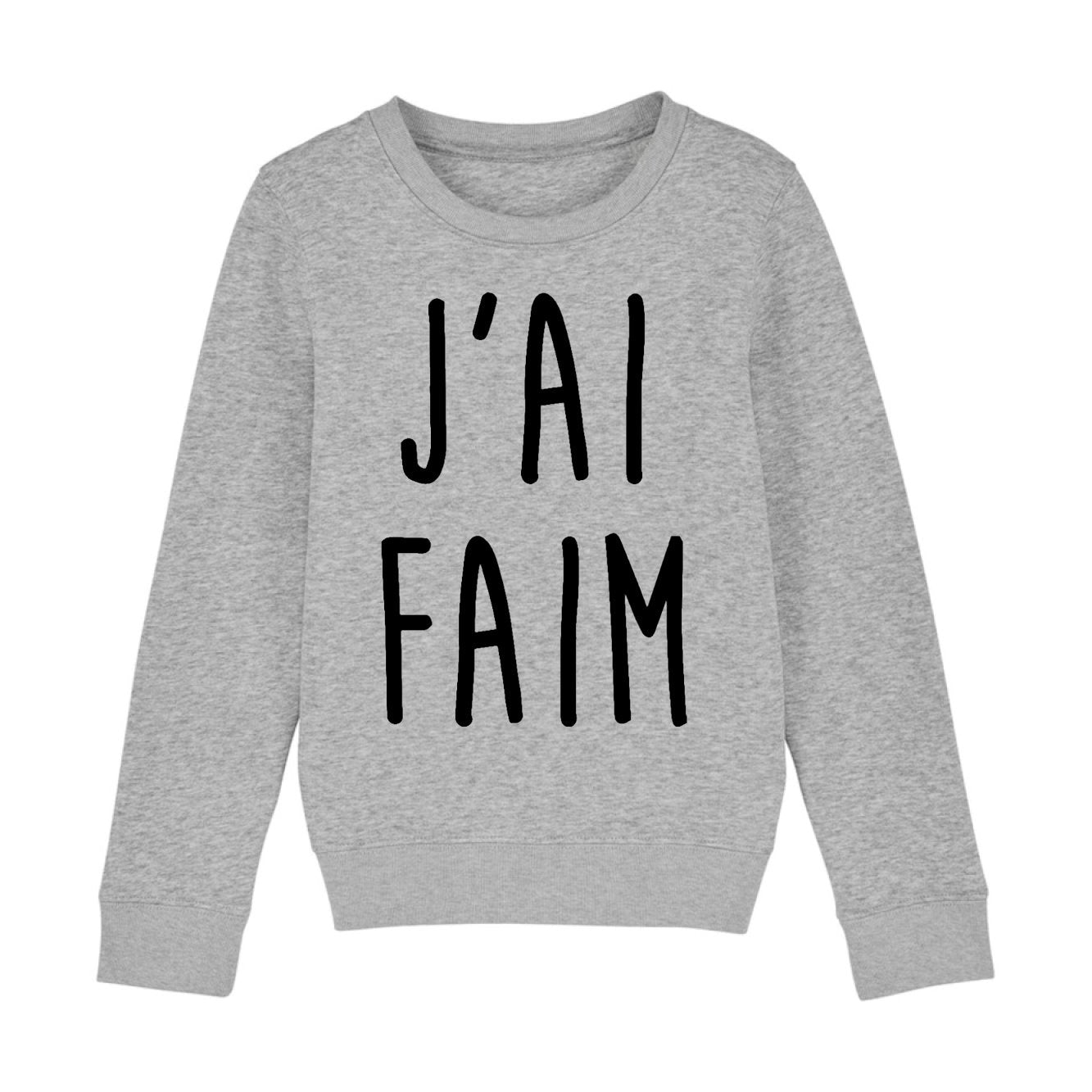 Sweat Enfant J'ai faim 