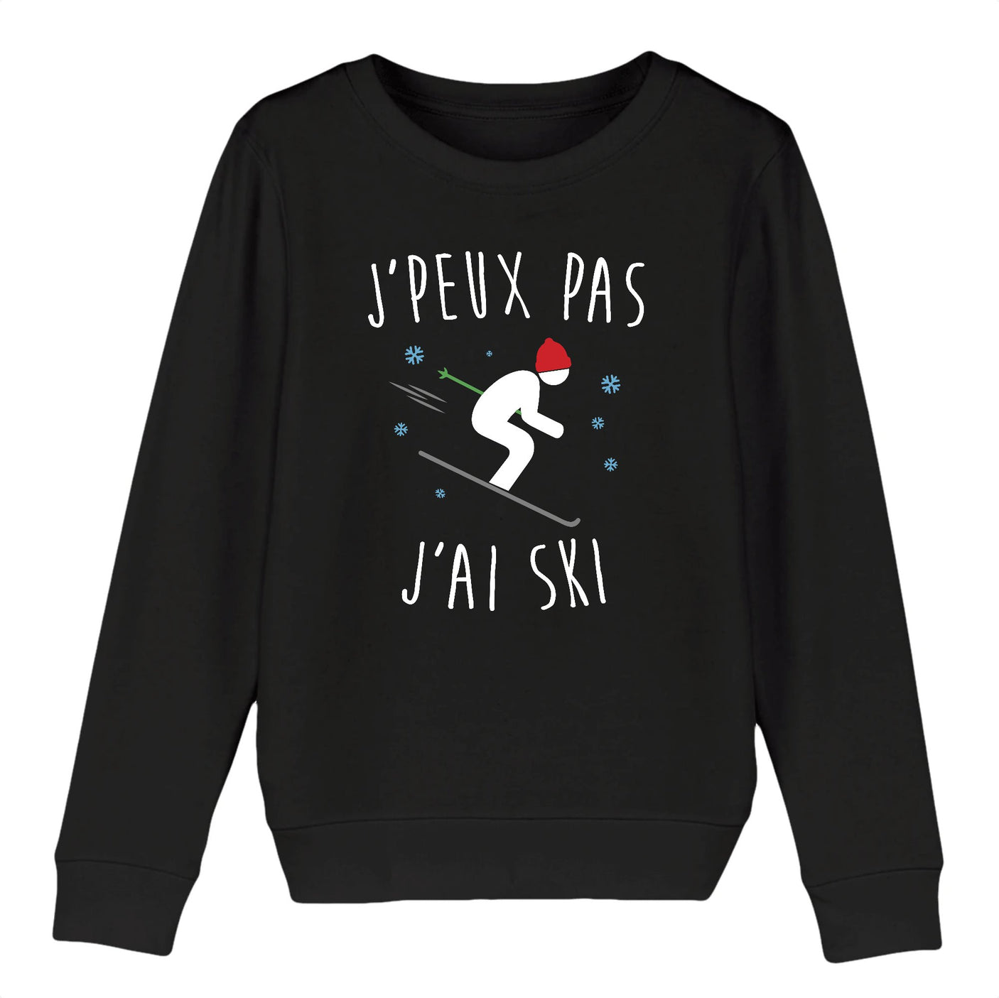 Sweat Enfant J'peux pas j'ai ski 