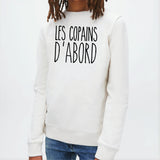 Sweat Enfant Les copains d'abord Blanc