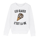 Sweat Enfant Les glaces c'est la vie 