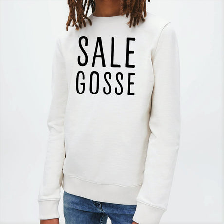 Sweat Enfant Sale gosse Blanc