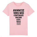 T-Shirt Enfant Avancez vers la perfection 