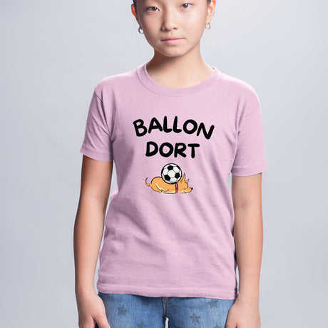 T-Shirt Enfant Ballon dort Rose