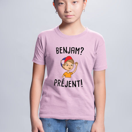 T-Shirt Enfant Benjam prejent Rose