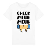 T-Shirt Enfant Check meuh meuh 