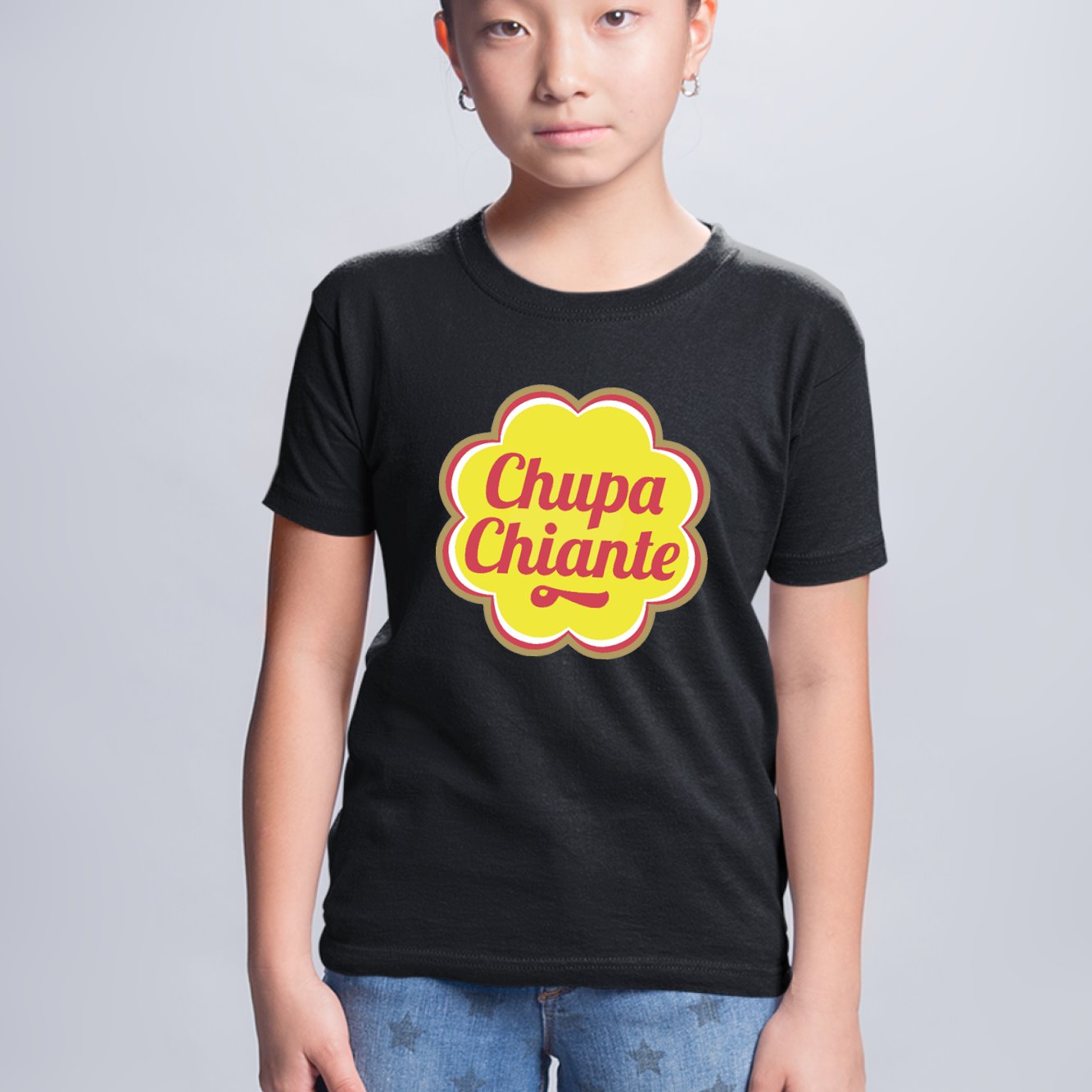 T-Shirt Enfant Chupa chiante Noir