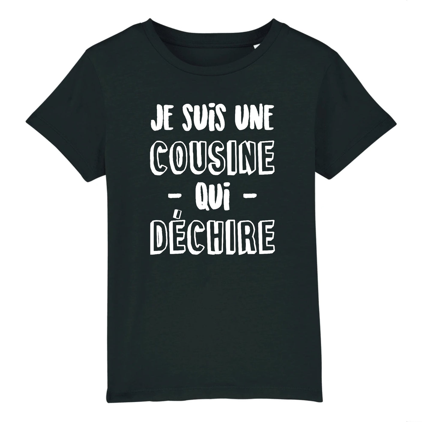 T-Shirt Enfant Cousine qui déchire 
