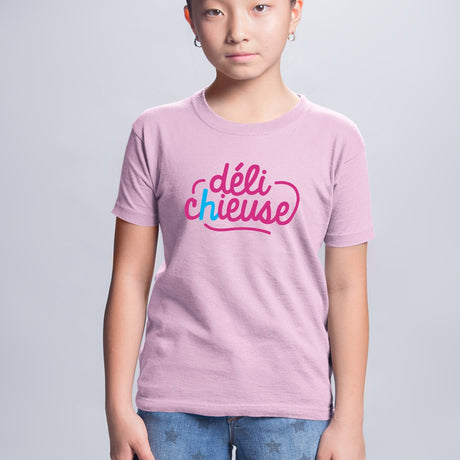T-Shirt Enfant Délichieuse Rose