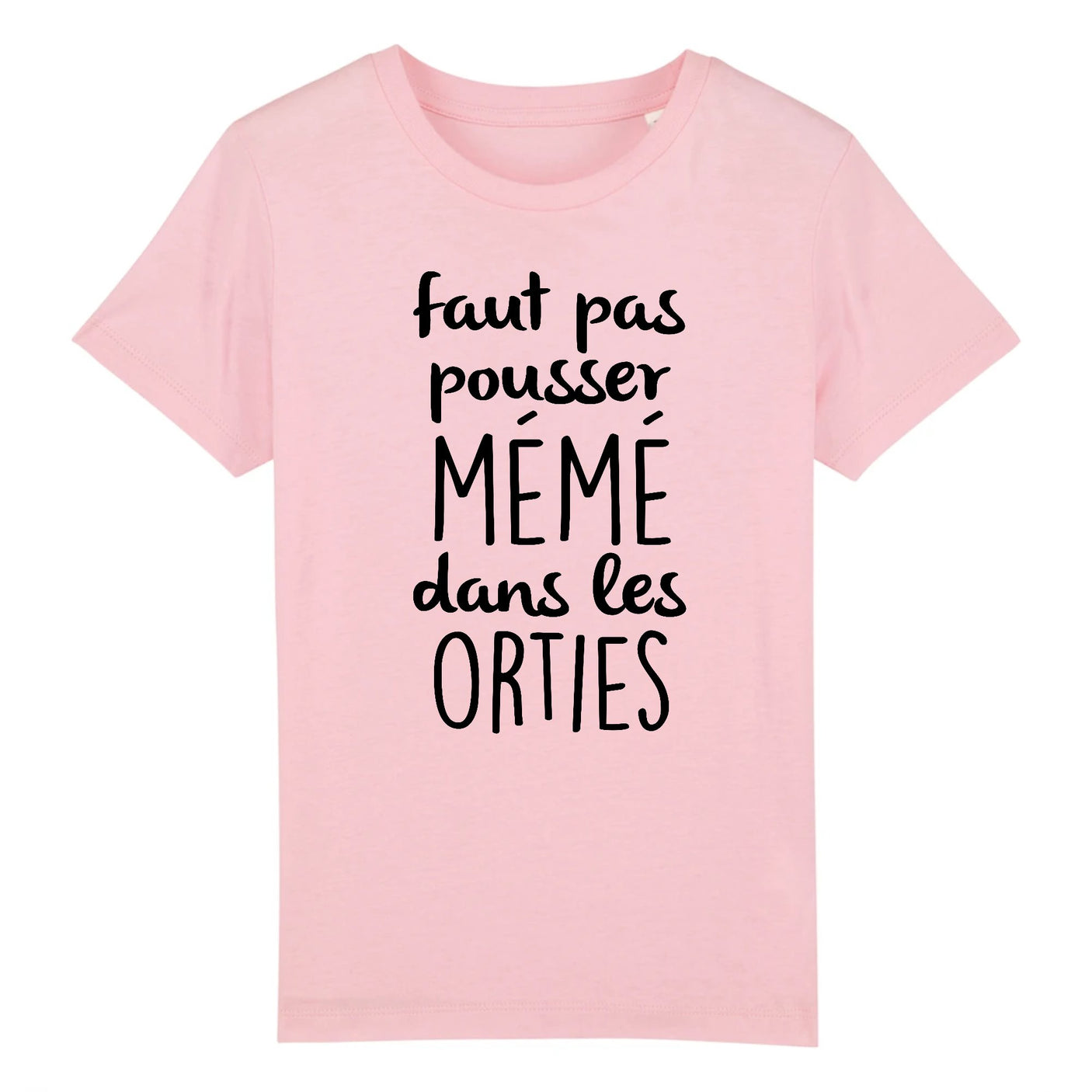 T-Shirt Enfant Faut pas pousser mémé dans les orties 