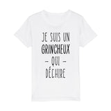 T-Shirt Enfant Grincheux qui déchire 