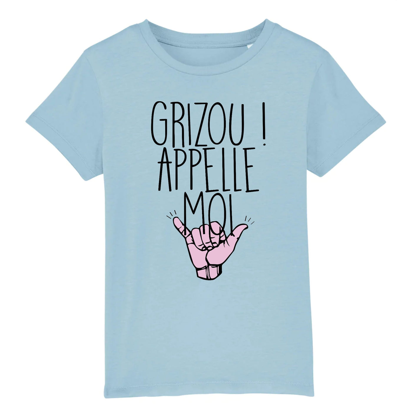 T-Shirt Enfant Grizou appelle moi 