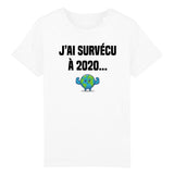 T-Shirt Enfant J'ai survécu à 2020 