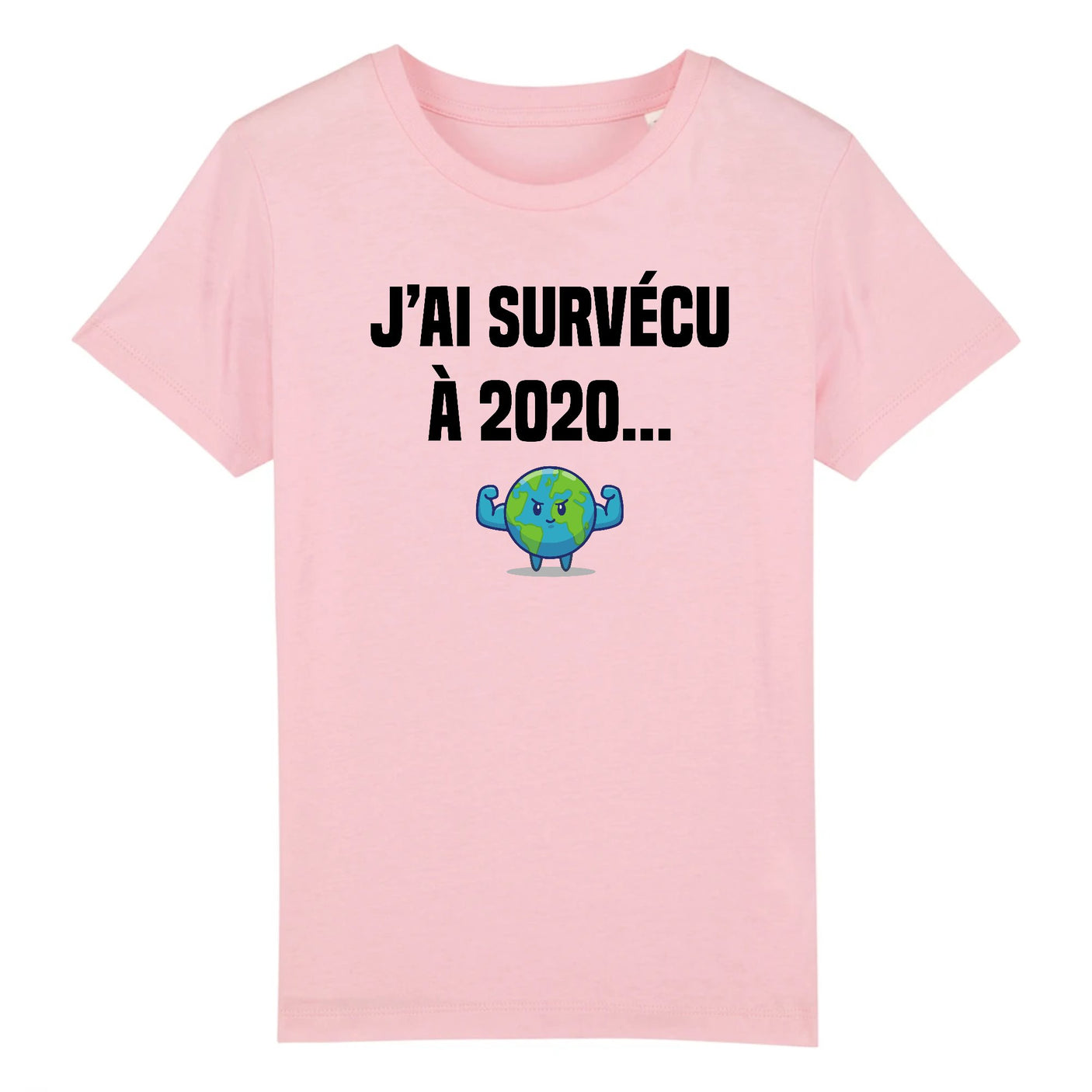 T-Shirt Enfant J'ai survécu à 2020 
