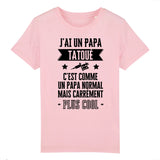 T-Shirt Enfant J'ai un papa tatoué 