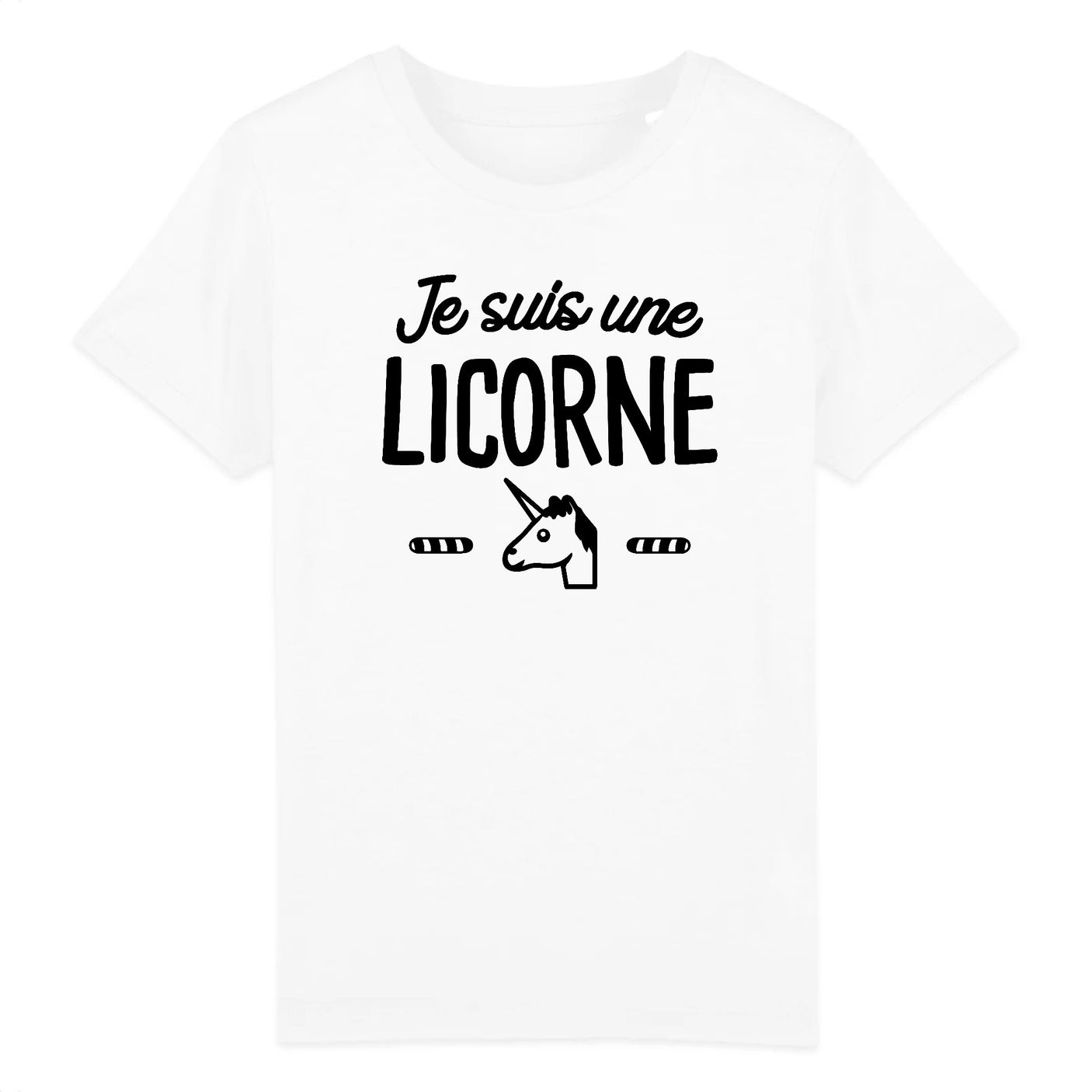 T-Shirt Enfant Je suis une licorne 