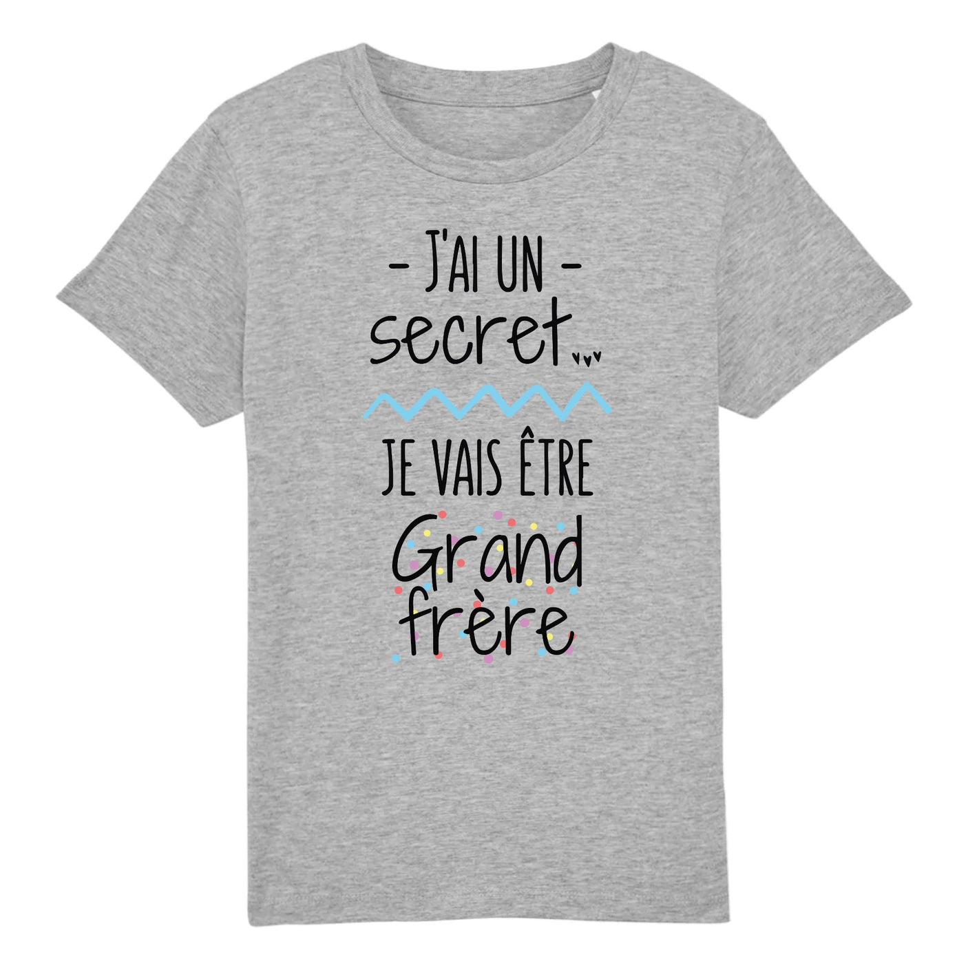 T-Shirt Enfant Je vais être grand frère 
