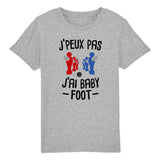 T-Shirt Enfant J'peux pas j'ai baby-foot 