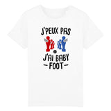 T-Shirt Enfant J'peux pas j'ai baby-foot 