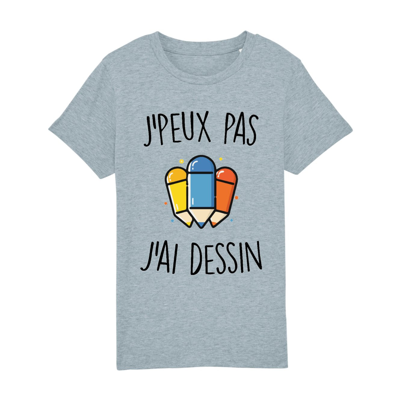 T-Shirt Enfant J'peux pas j'ai dessin 
