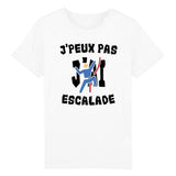 T-Shirt Enfant J'peux pas j'ai escalade 