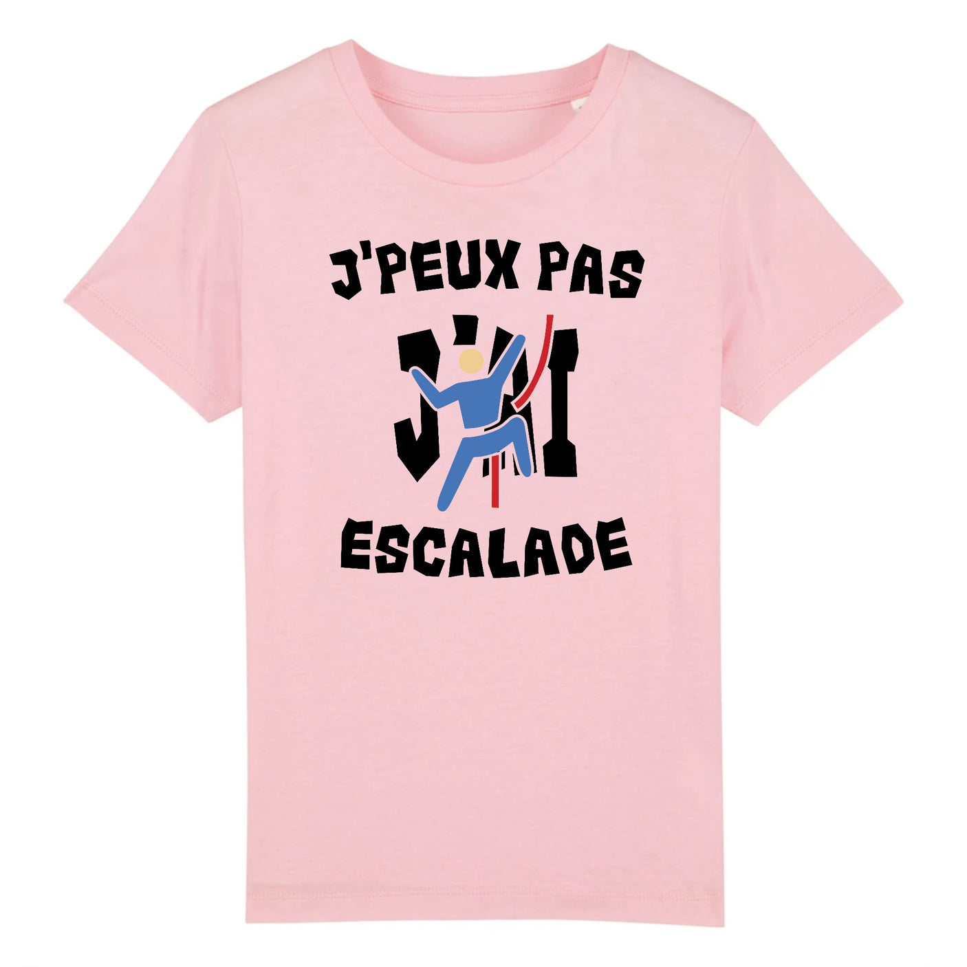 T-Shirt Enfant J'peux pas j'ai escalade 