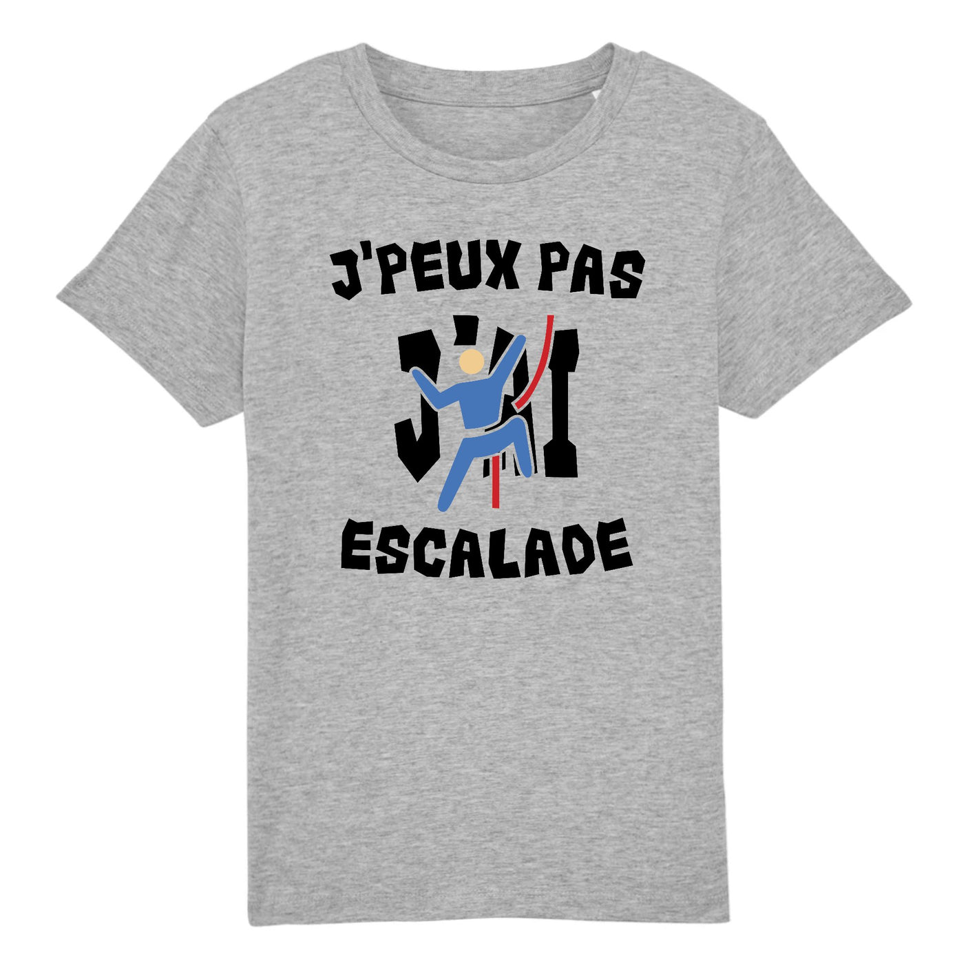 T-Shirt Enfant J'peux pas j'ai escalade 