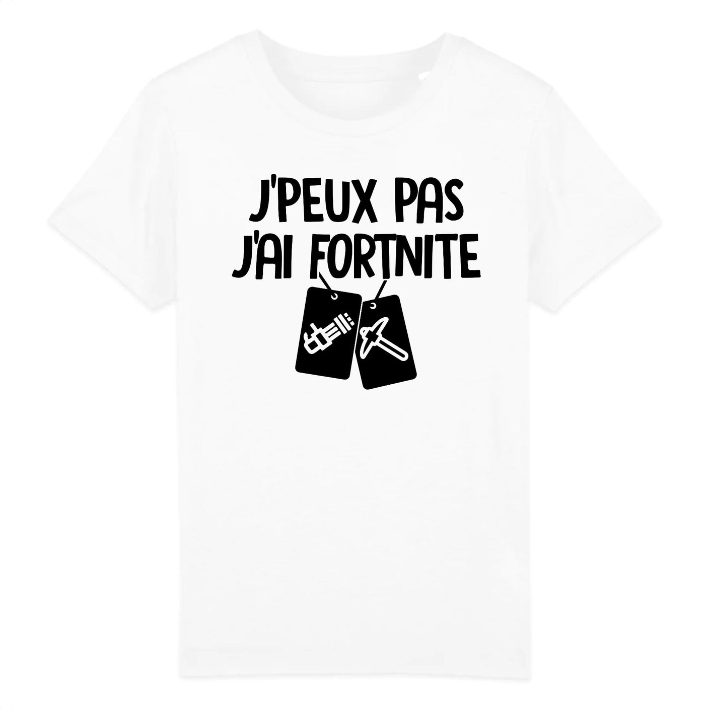 T-Shirt Enfant J'peux pas j'ai Fortnite 