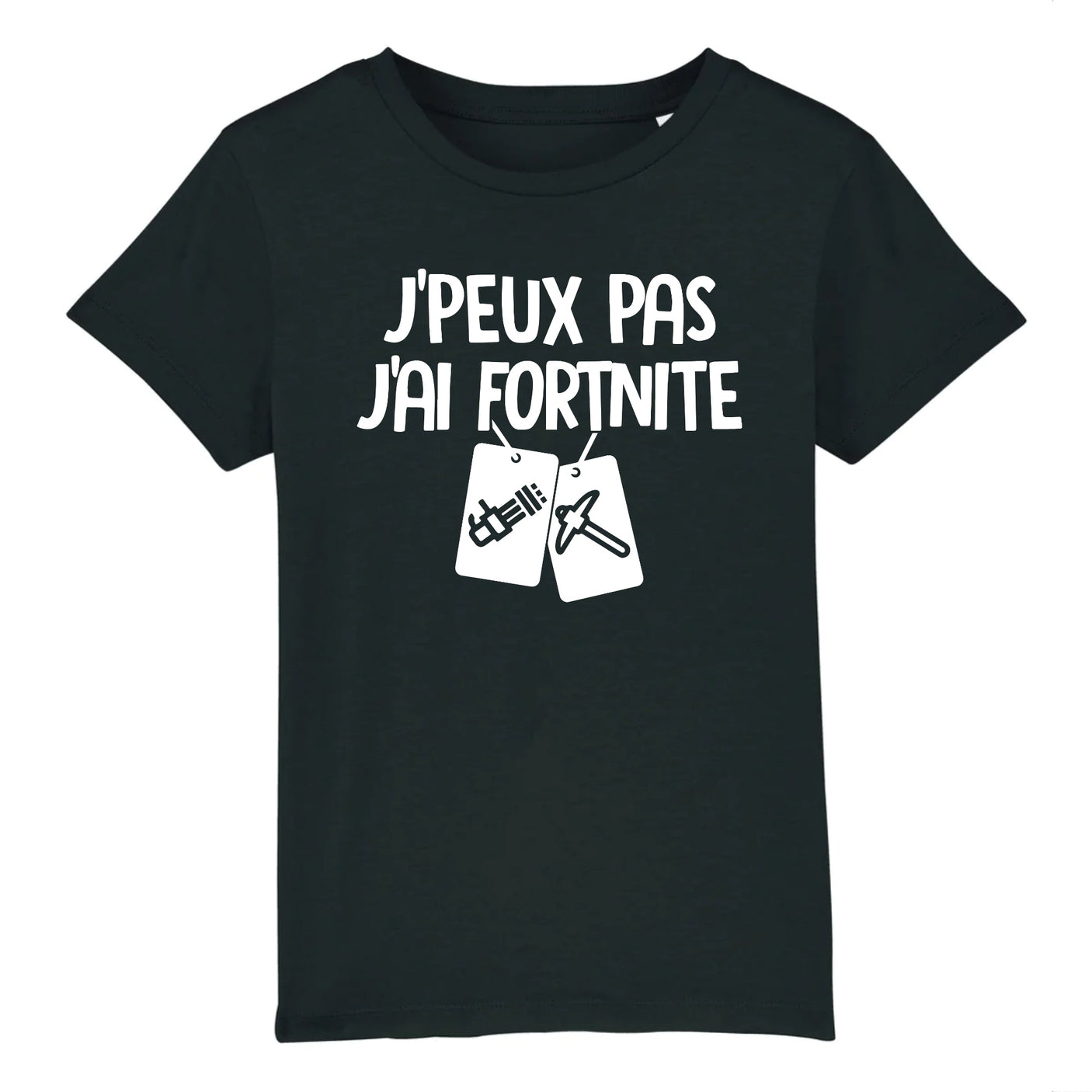 T-Shirt Enfant J'peux pas j'ai Fortnite 