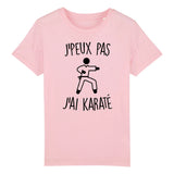 T-Shirt Enfant J'peux pas j'ai karaté 