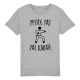 T-Shirt Enfant J'peux pas j'ai karaté 