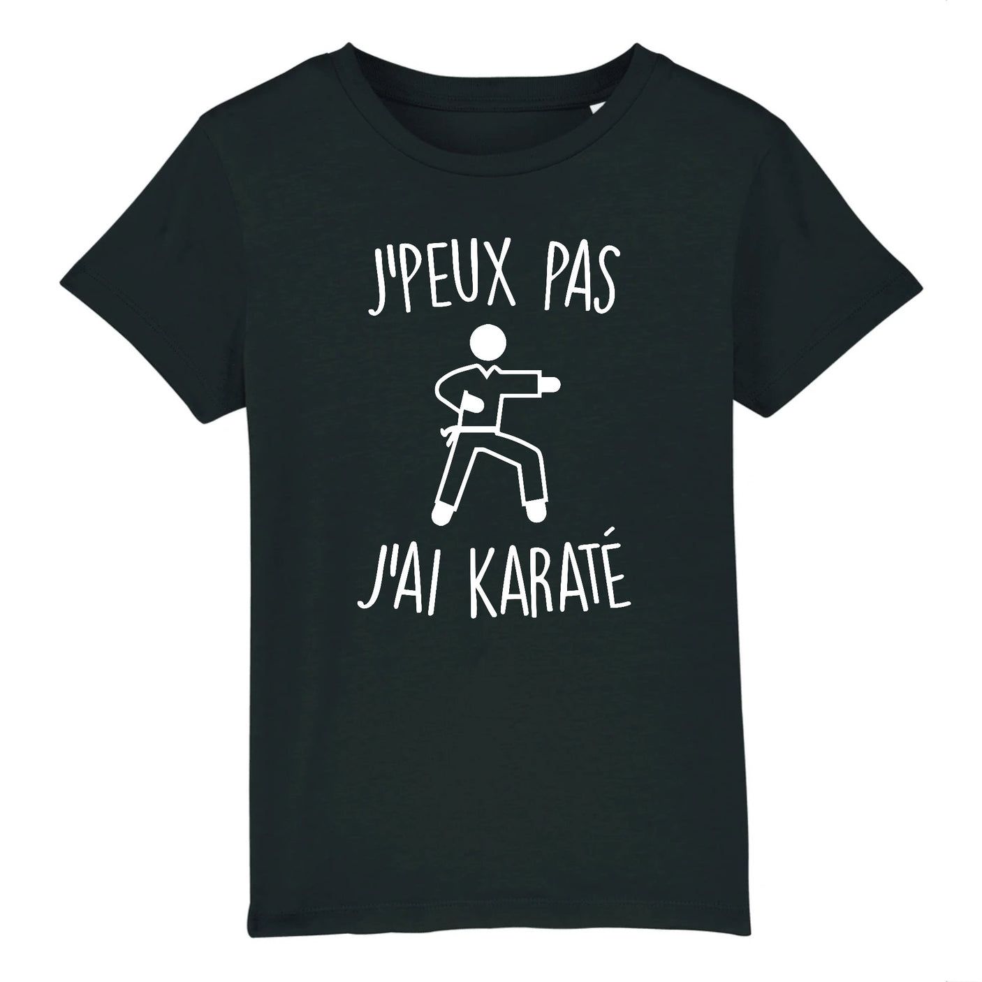T-Shirt Enfant J'peux pas j'ai karaté 