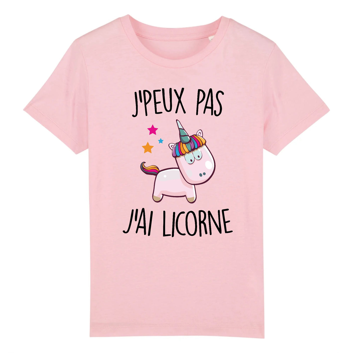 T-Shirt Enfant J'peux pas j'ai licorne 