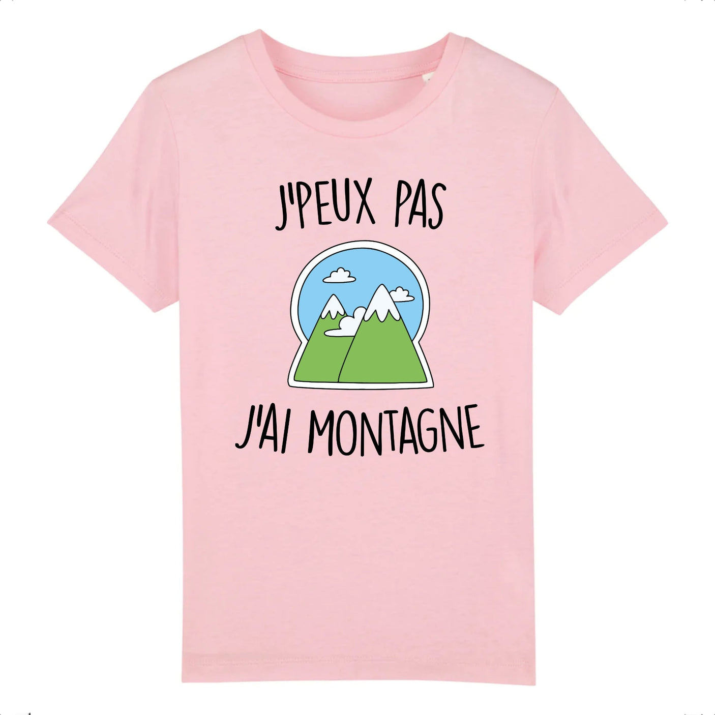 T-Shirt Enfant J'peux pas j'ai montagne 