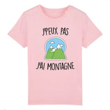 T-Shirt Enfant J'peux pas j'ai montagne 