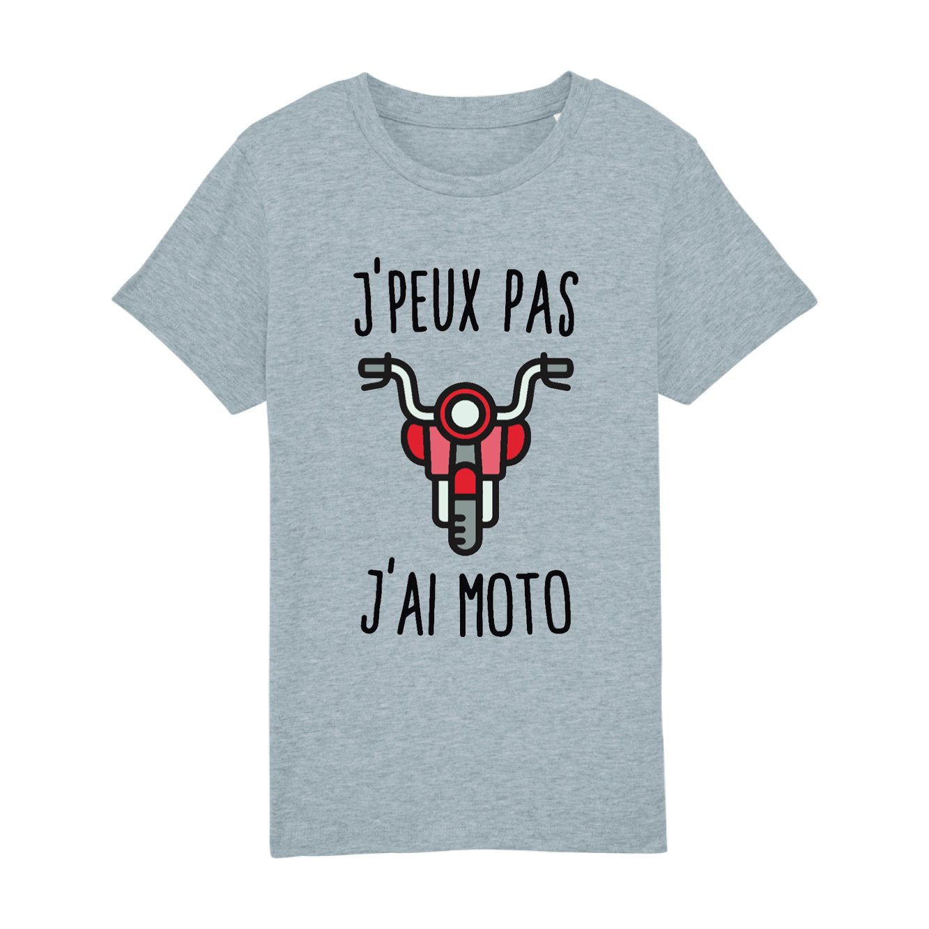 T-Shirt Enfant J'peux pas j'ai moto 